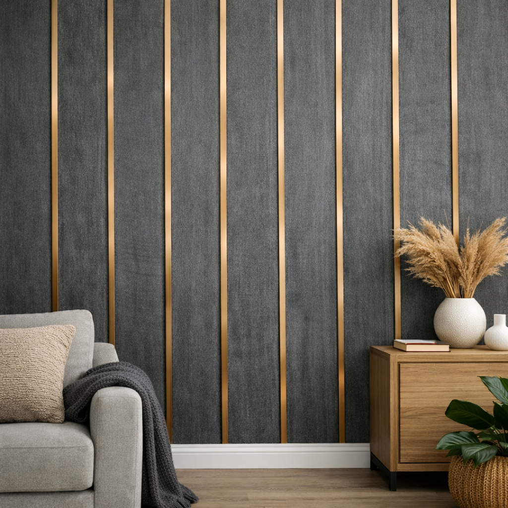 Weave Cladding PS Cladding – Black Weave | Indoor Wall Panels | Build Q Traders
