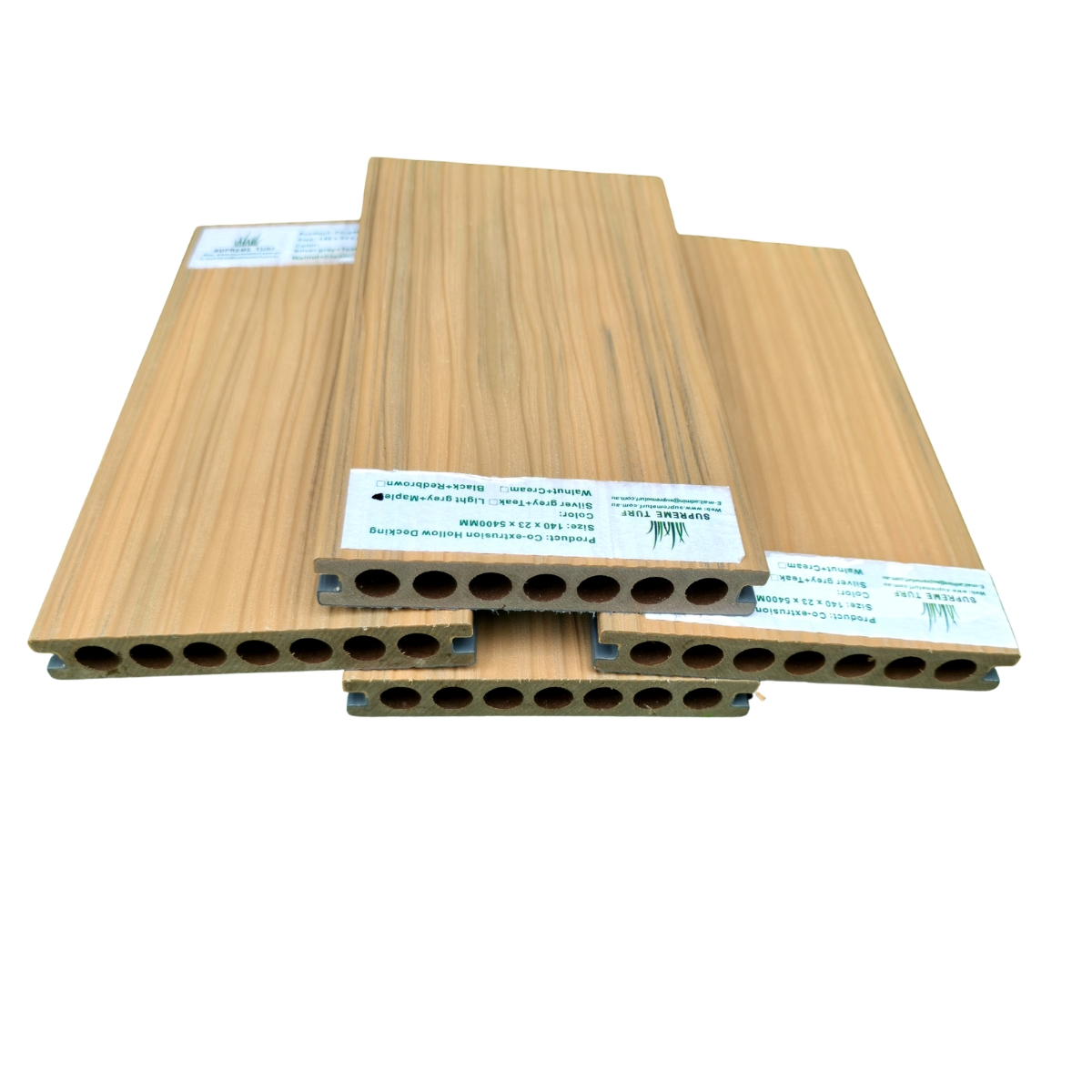 Hollow WPC Decking Board – Maple | Build Q Traders